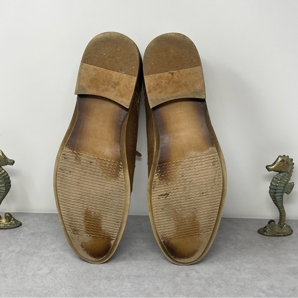 Steve Madden Brown TABLOID Leather Lace Up Oxford Shoes US 11.5 Mens - Picture 7 of 11